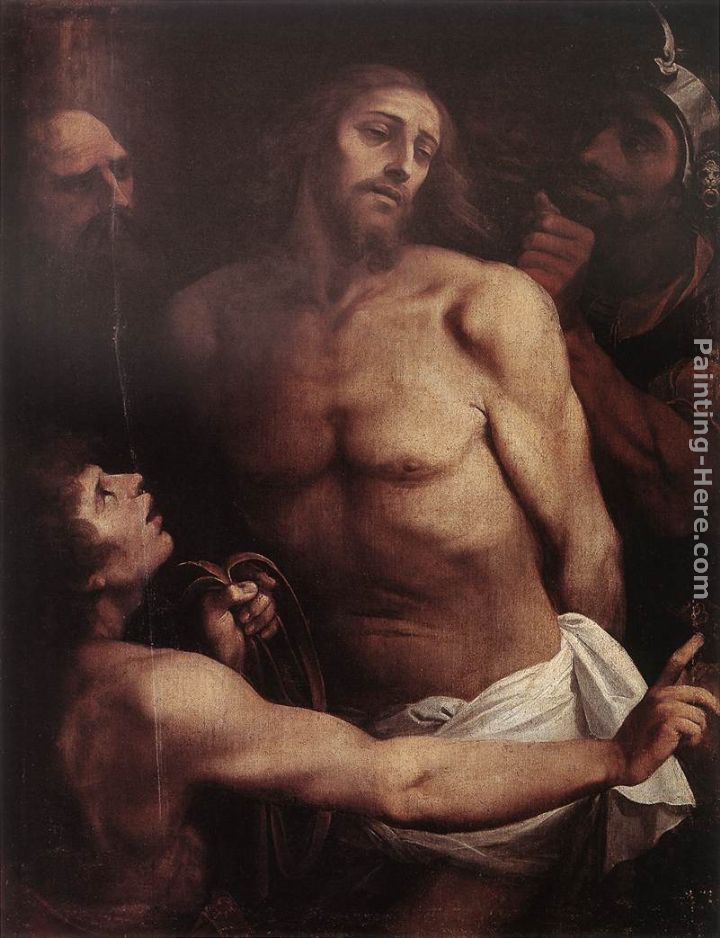 The Mocking of Christ painting - Giuseppe Cesari The Mocking of Christ art painting